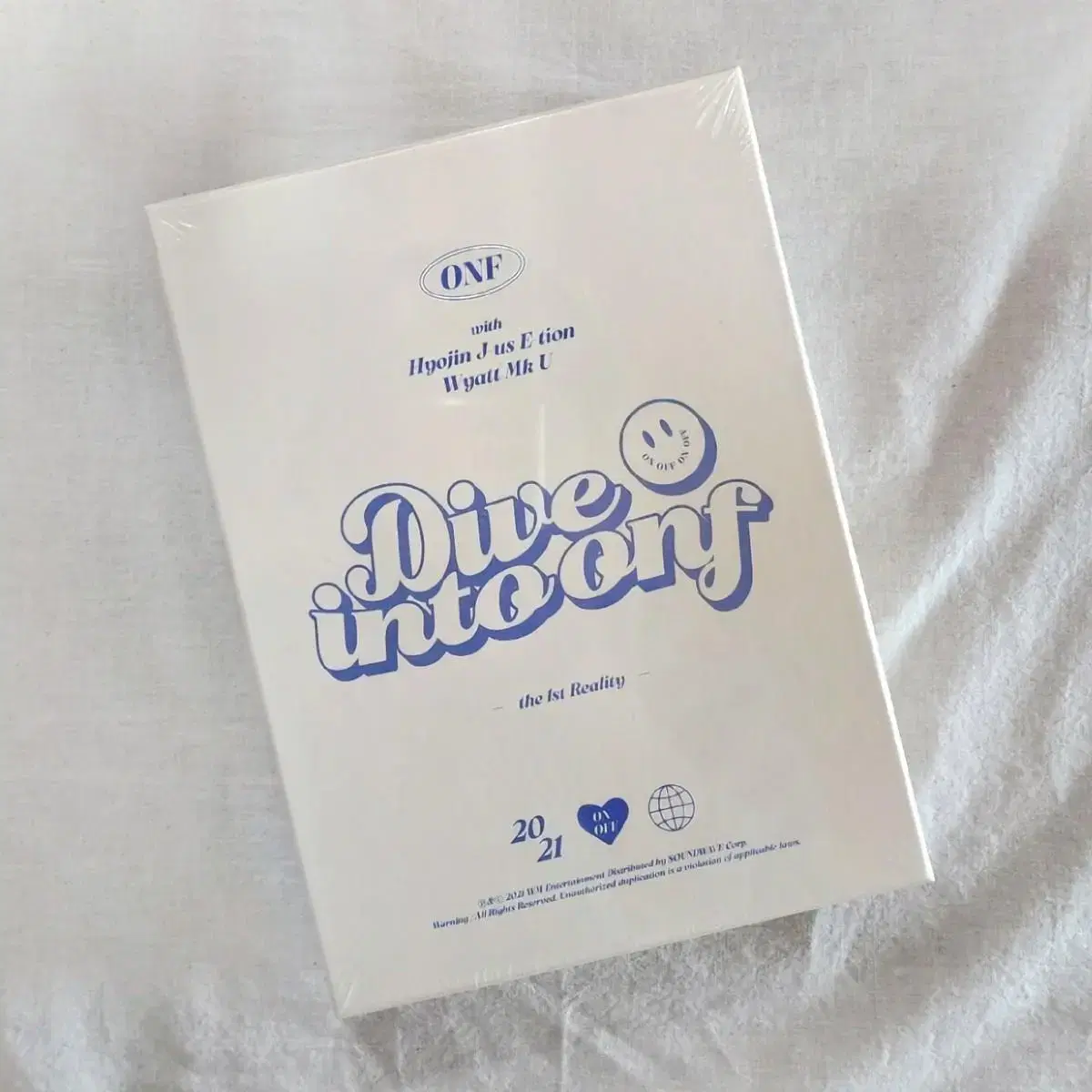 (미개봉 택포) 온앤오프 다인옾 디비디 Dive into ONF DVD