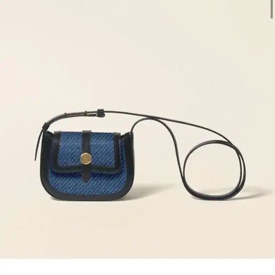 (새상품) 르메메 Sac Micro Nouvelle FrenchBlu