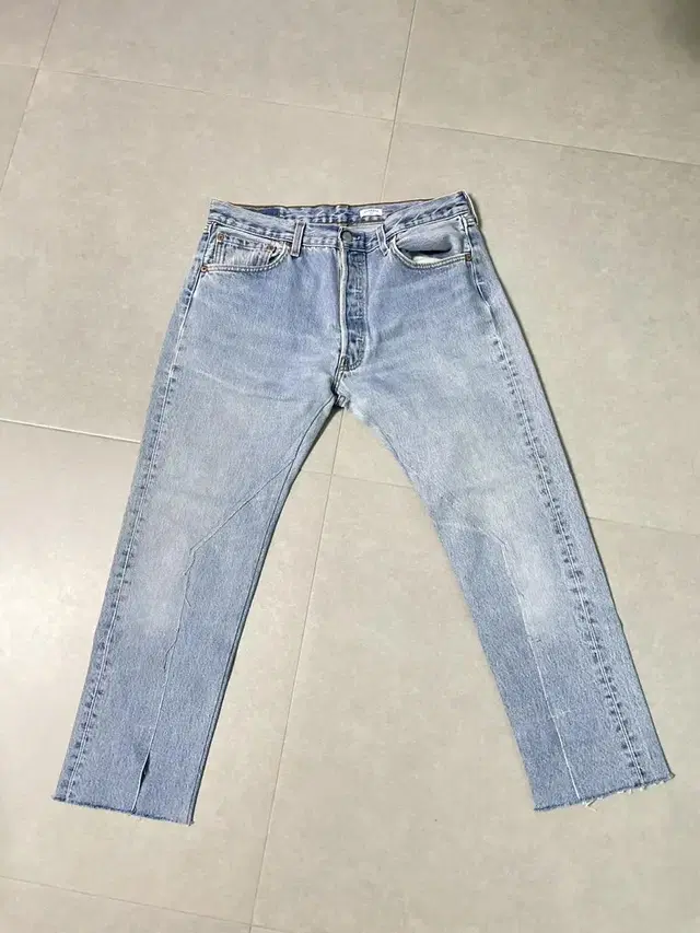 oldpark levice-remake denim pants