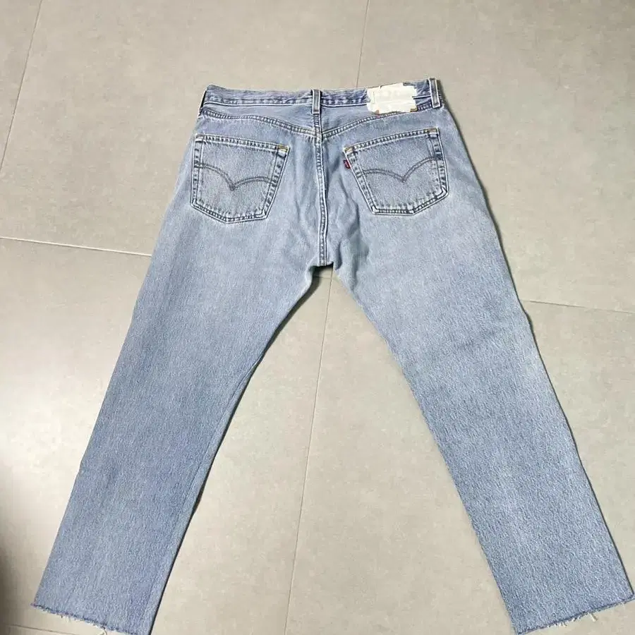 oldpark levice-remake denim pants