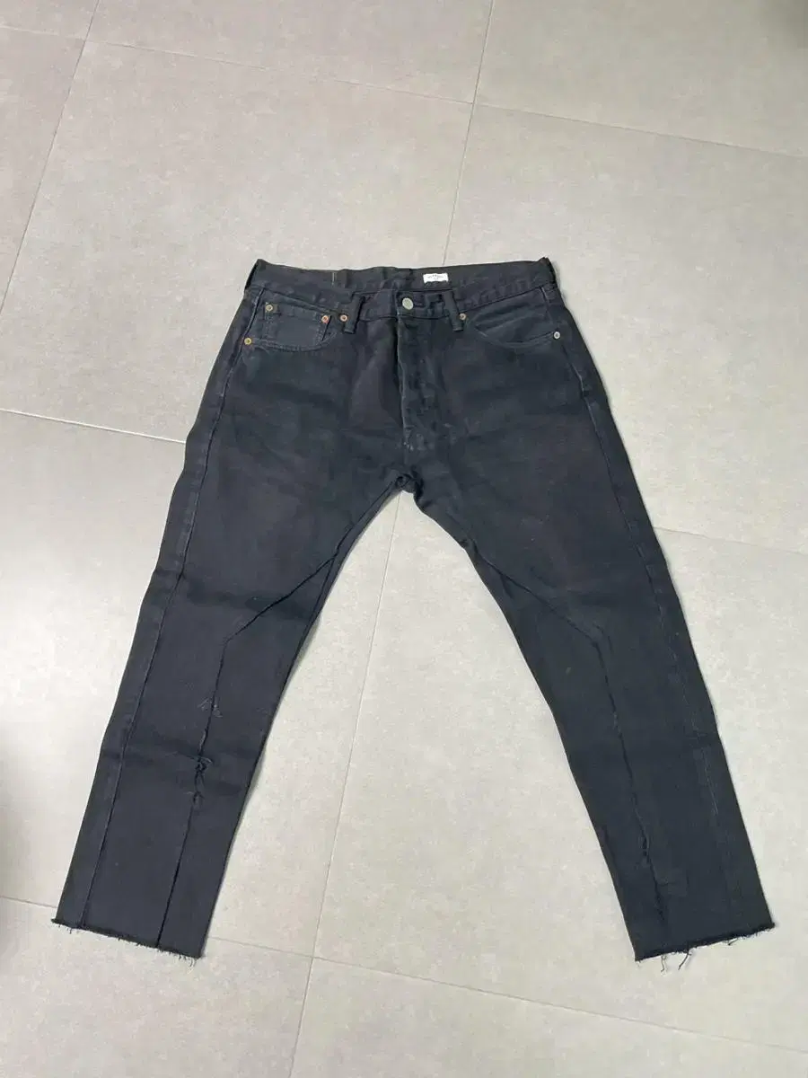 oldpark levice-remake denim pants