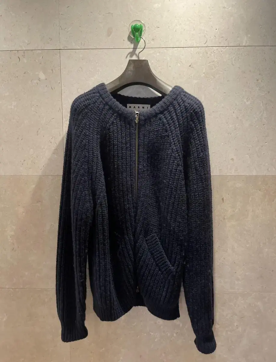 Marni FW19 Zip-up Oversized Sweater 48