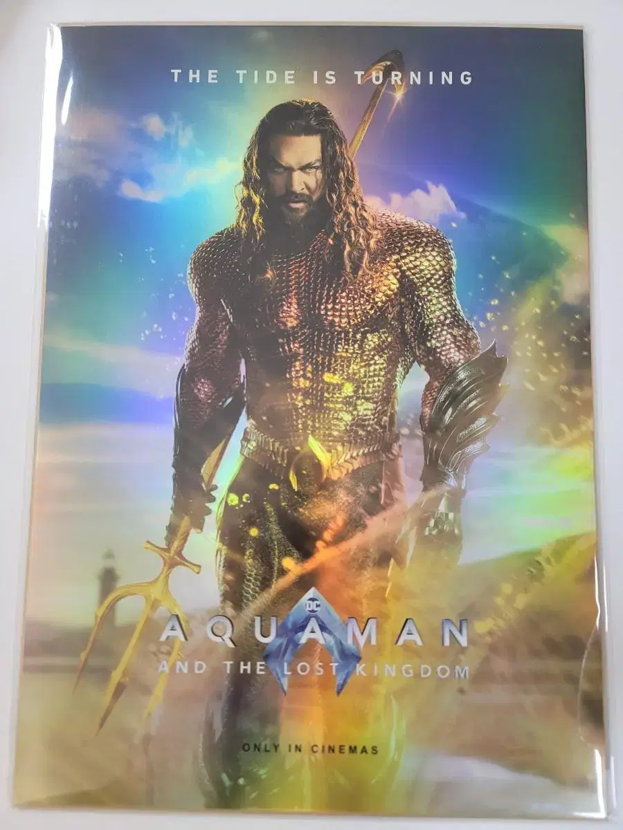 Aquaman hologram poster (A3)