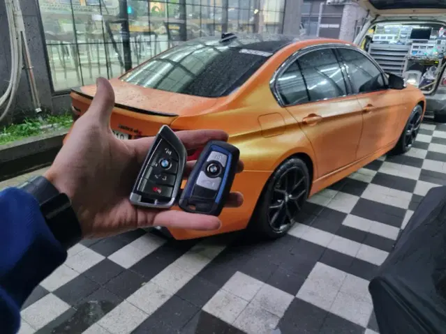 BMW 셀프개조 하다 망가진 자동차키 수리 개조 한번에 해결