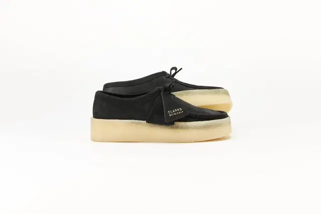 [250] 클락스 WALLABEE CUP BLACK NUBUCK