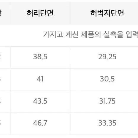 페이탈리즘 - #0214 스테이트 생지데님 46사이즈