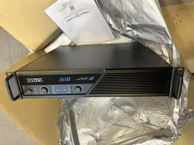 crest audio ca-II 18 고출력 파워 앰프