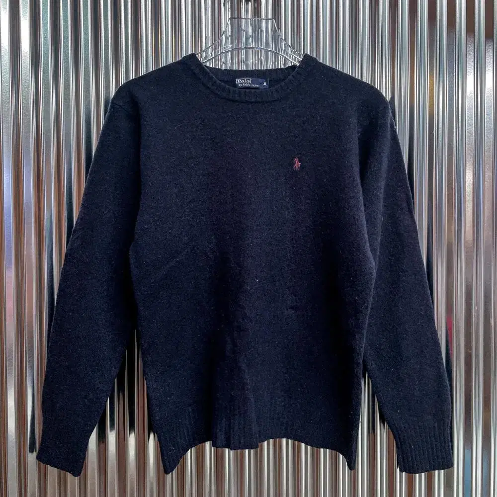 Polo Ralph Lauren Lambswool Round Neck Knit (Domestic L) O1203