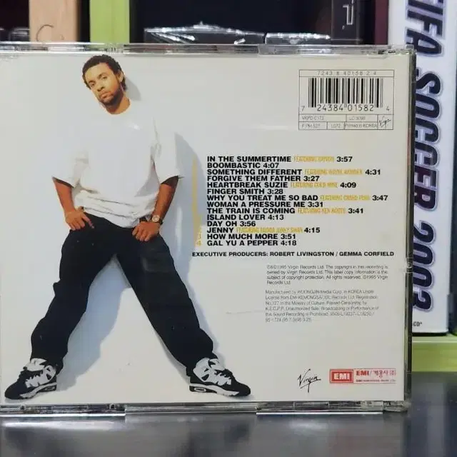 SHAGGY 샤기 CD -  BOOMBASTIC