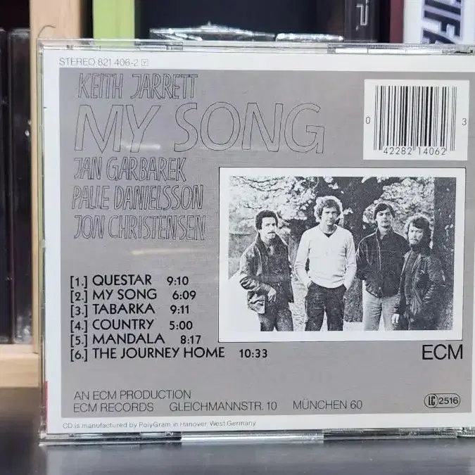 KEITH JARRETT 키스 자렛 CD - MY SONG