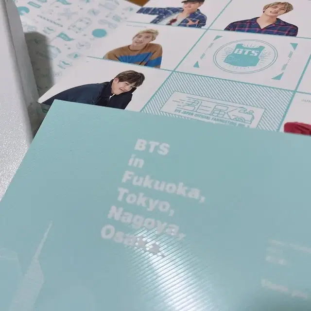 일괄) 방탄 일본 팬미팅 머스터 DVD 블루레이