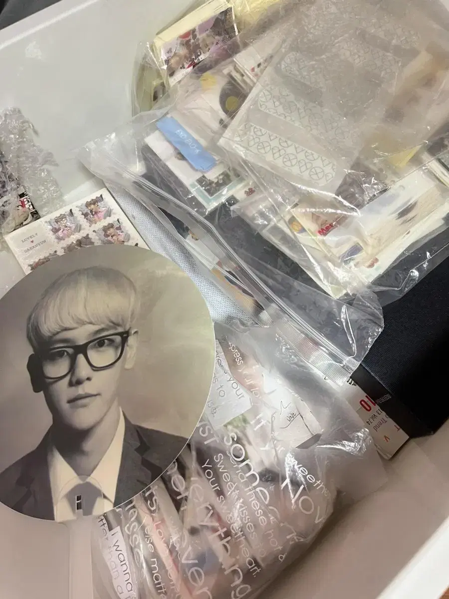 Disposition of Exo unofficial goods 