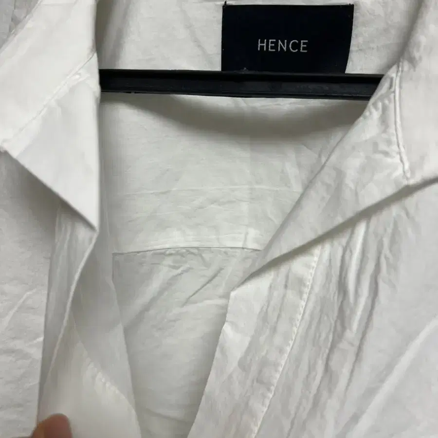 헨스 hence cropped classic shirt 크롭 클래식 셔츠