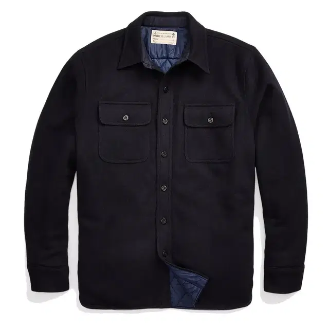 더블알엘 셔츠 RRL Wool Melton Overshirt