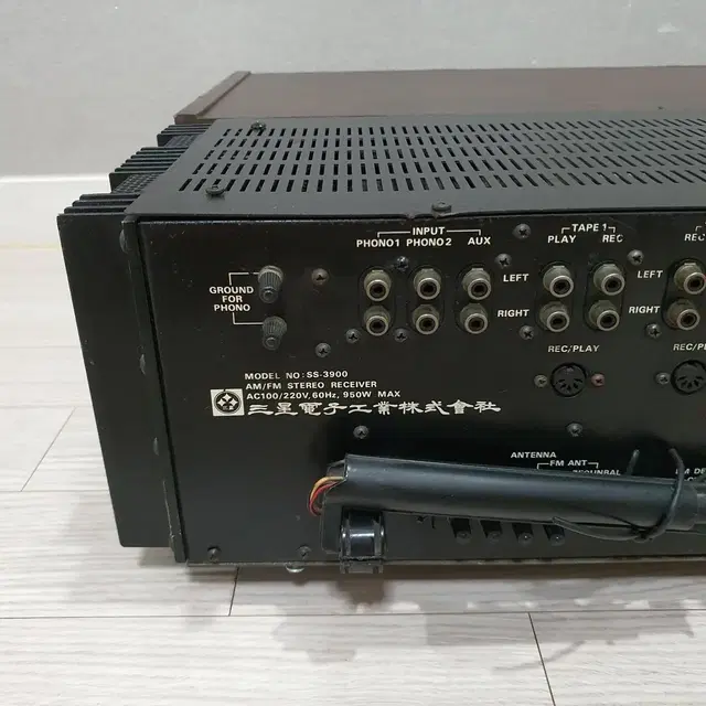 국산 최상위 아날로그 리시버 삼성 소노라마 SS-3900