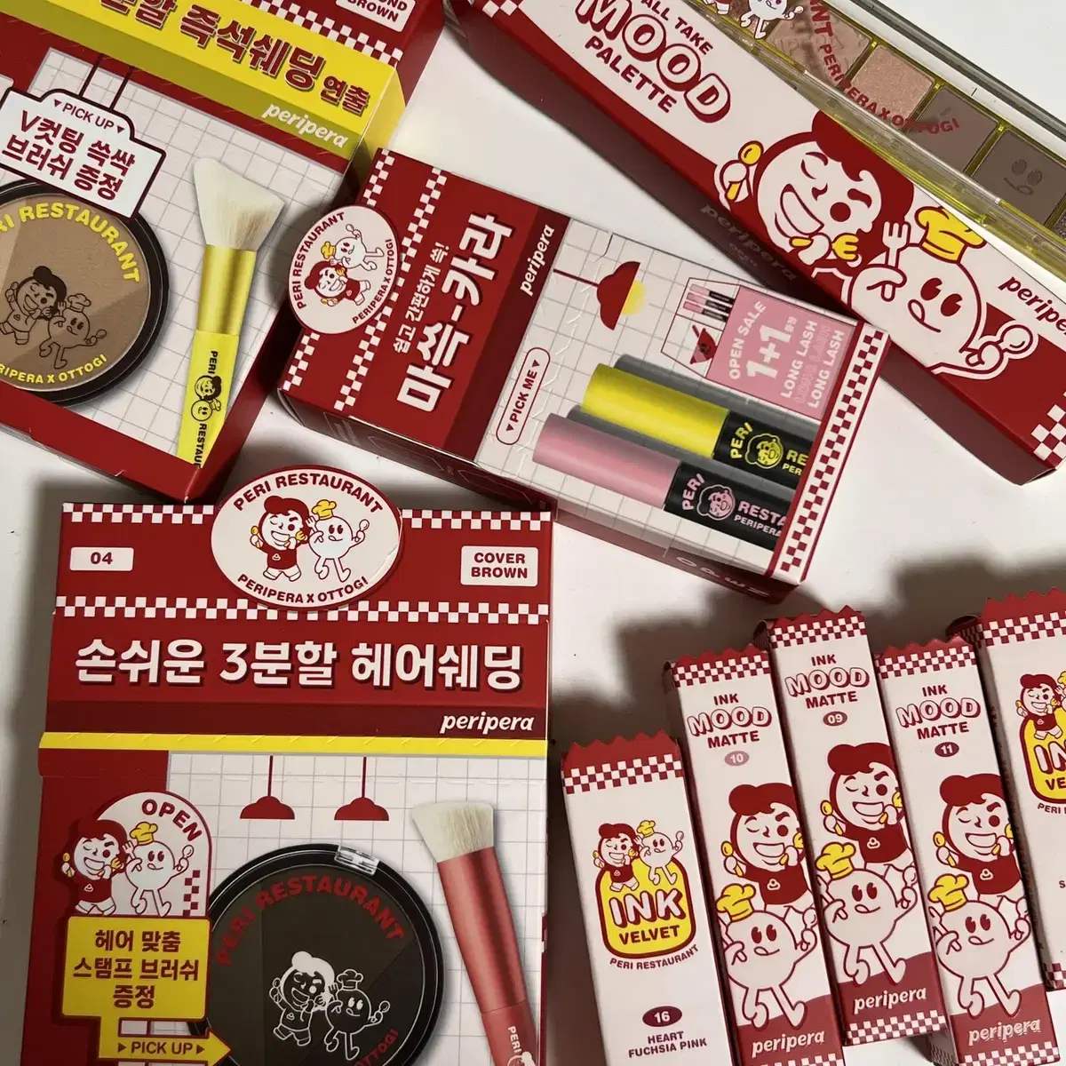 오뚜기 페리페라 전체새상품 마스카라 잉크더벨벳 매트틴트