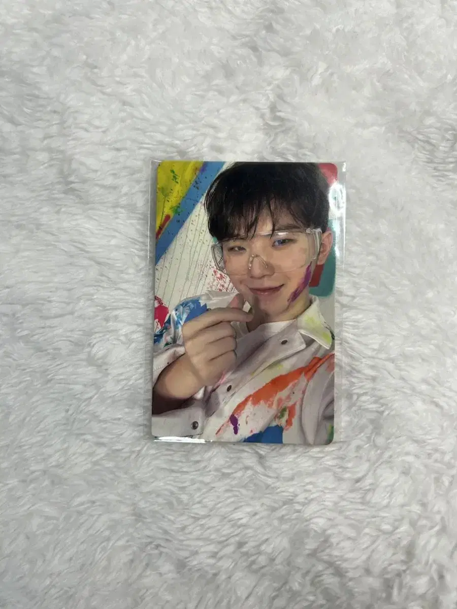 Feathersun Carat Vahn woozi photocard WTS