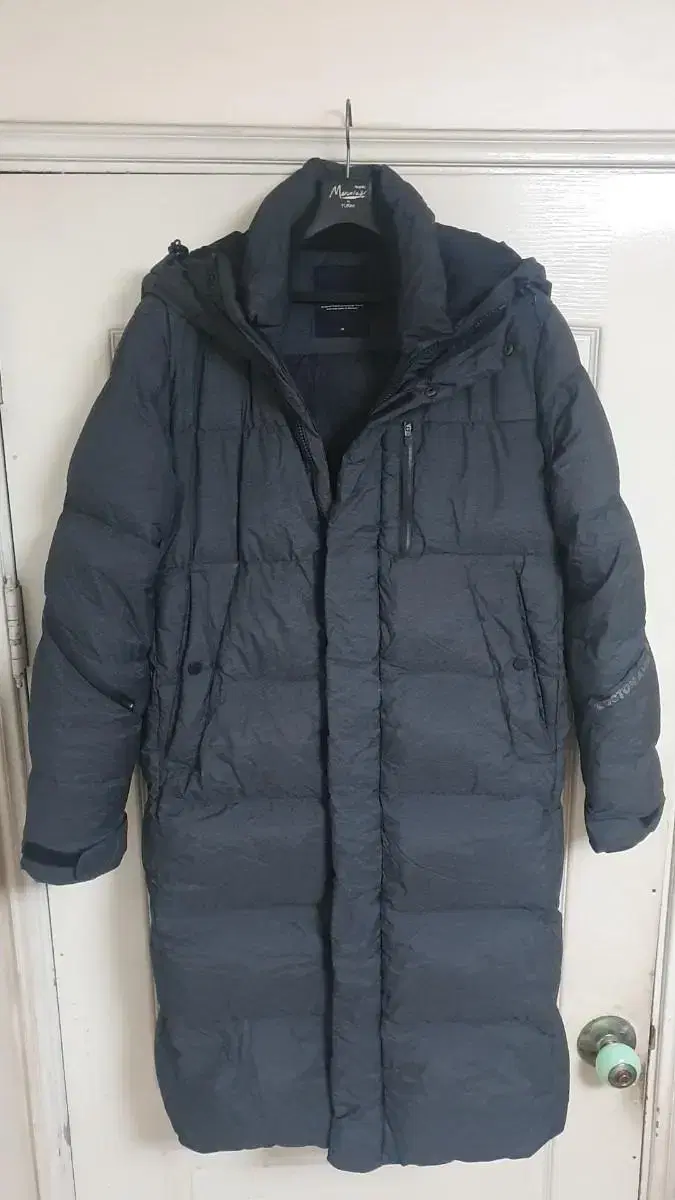 Fulham Goose Long Puffer Charcoal for sale.