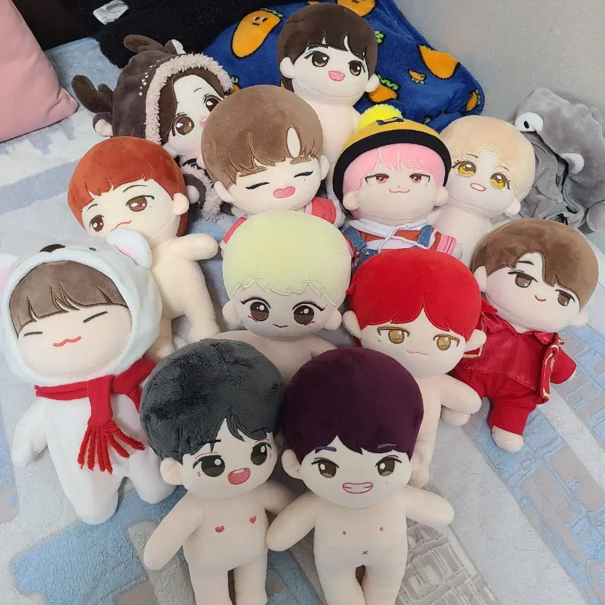 Seventeen doll 20cm Choco Moose Scoop Bamby Hanni Hollyhan Uya Cherryhoon