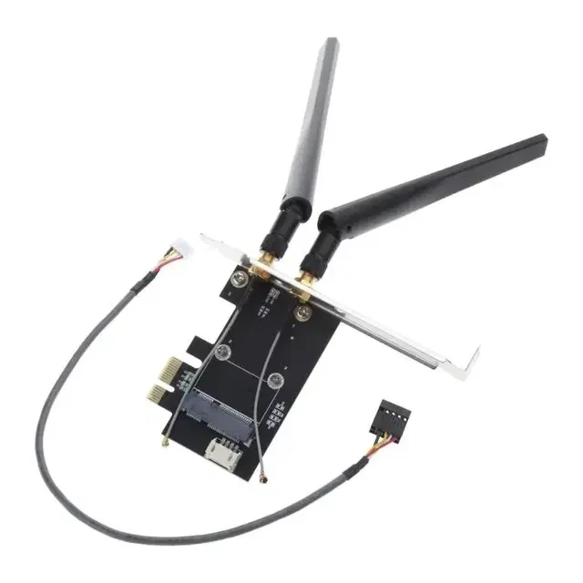 미니 PCI-E WiFi&Bluetooth 변환어댑터