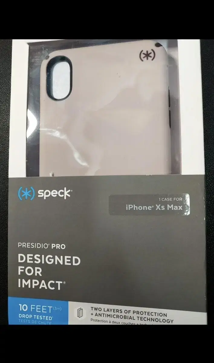 아이폰xs max 용 Speck 정품 Presidio pro 케이스