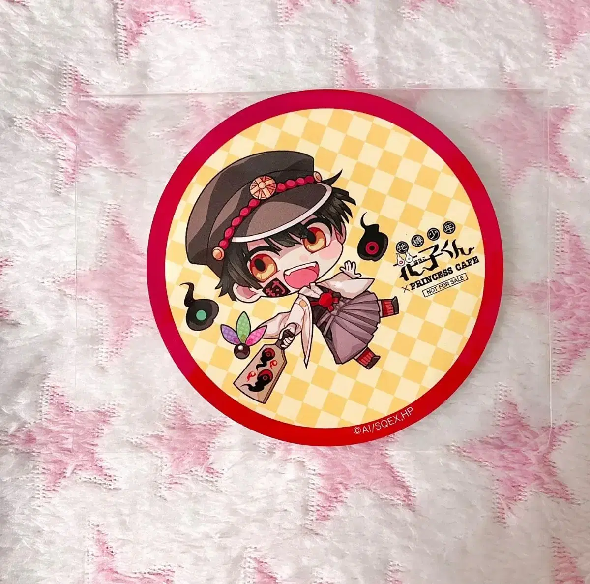 Jibak Boy Hanako-kun Underground Army Goods Collaboration Cafe Coaster Tsukasa wts sell Anime