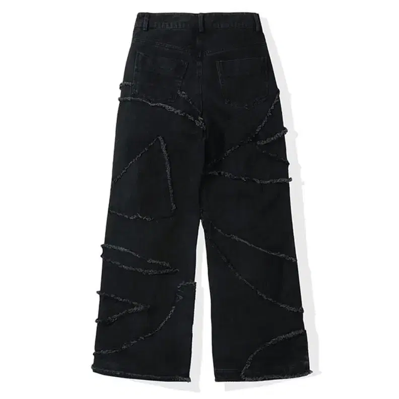 PATCHWORK PLAYER DENIM PANTS