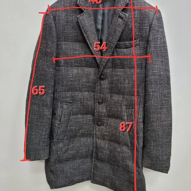 SIEG 지이크 프리미엄 구스 다운 패딩 코트 / 남 105