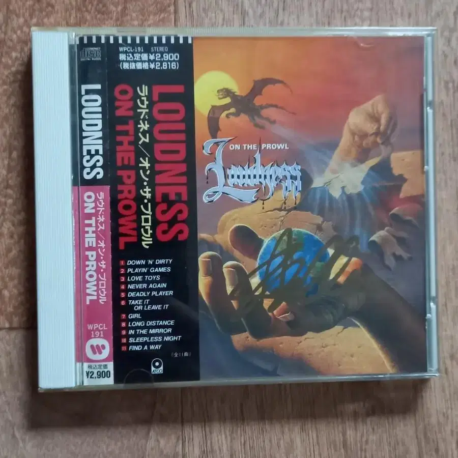 loudness cd 라우드니스 일본반 시디