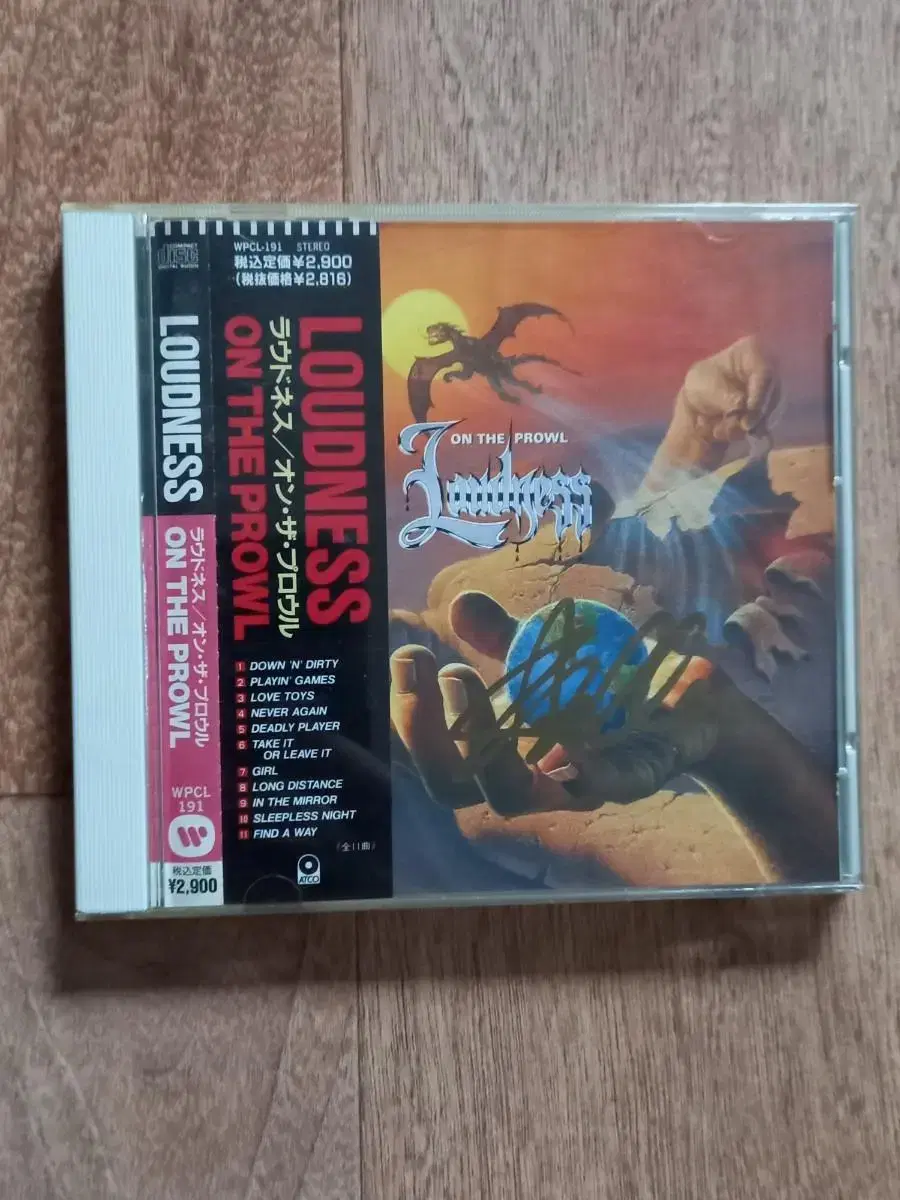 loudness cd 라우드니스 일본반 시디