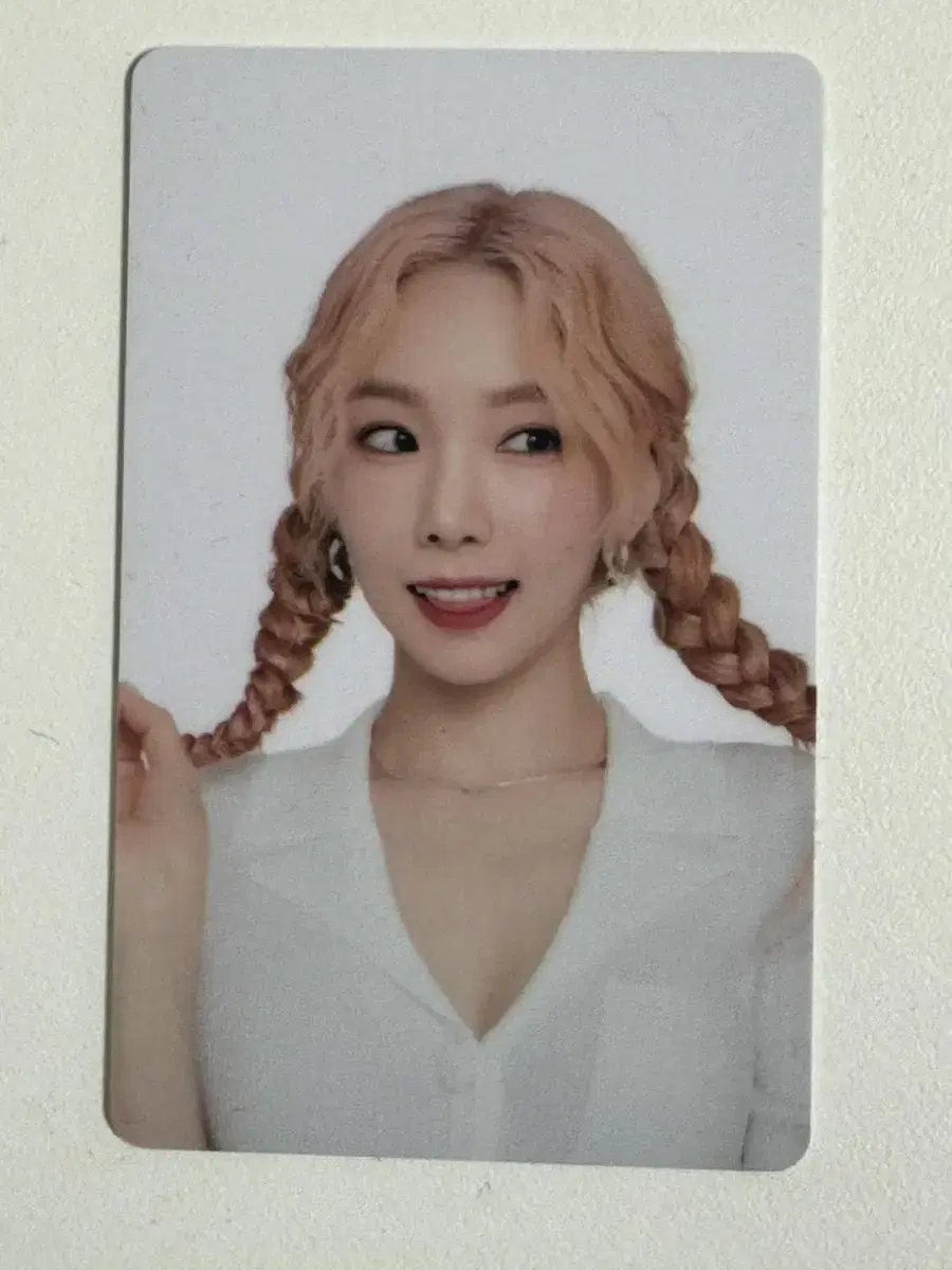 Taeyeon Olive Young Photocard Kard