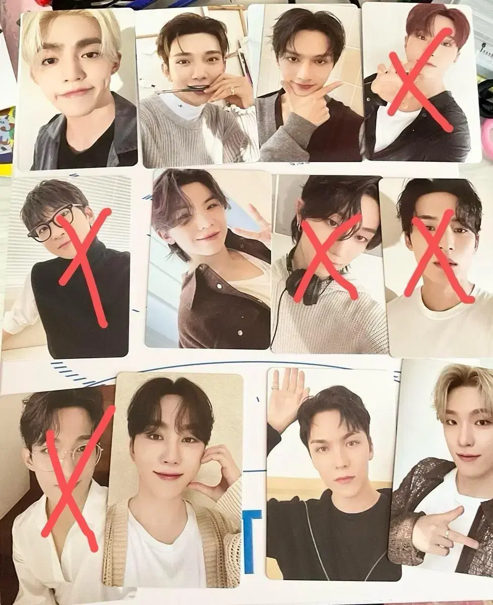 Seventeen seasons greetings photocard Timecard Postcard WTS