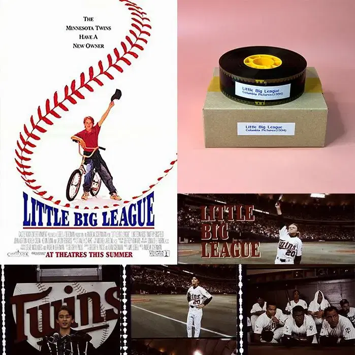 35mm 예고영화필름 미네소타 트윈스   Little Big League