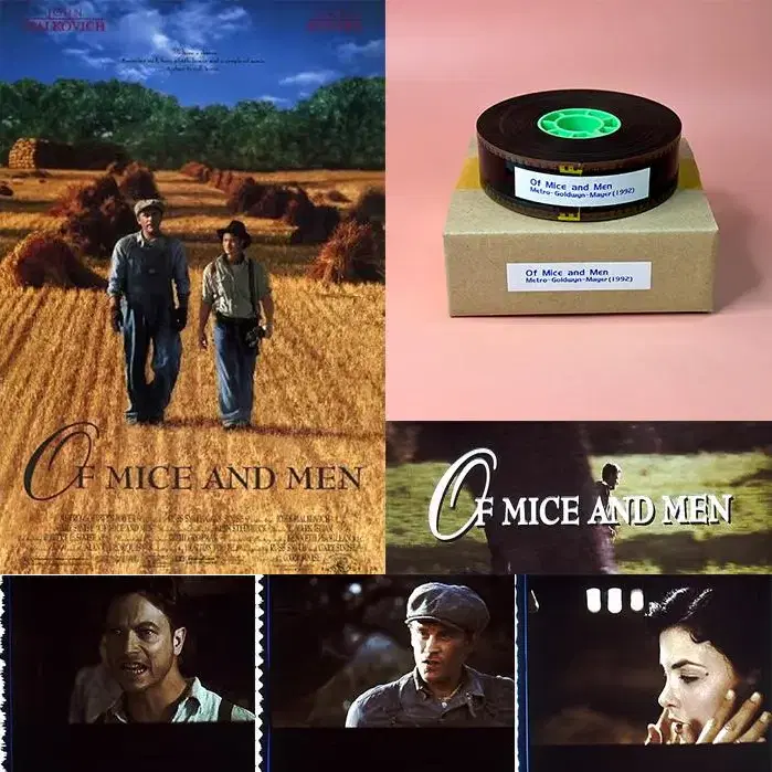 35mm 극장 예고영화필름 생쥐와 인간 Of Mice And Men