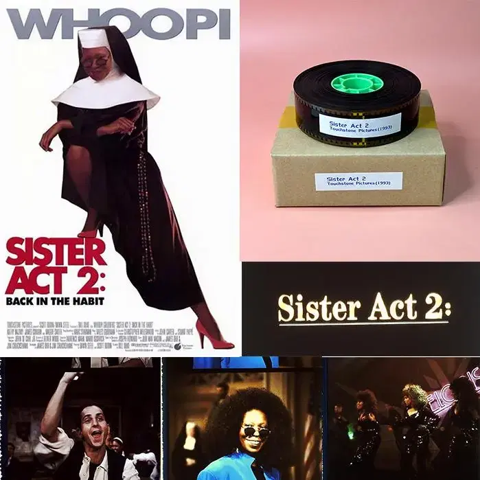 35mm 극장 예고영화필름 시스터 액트 2 Sister Act 2