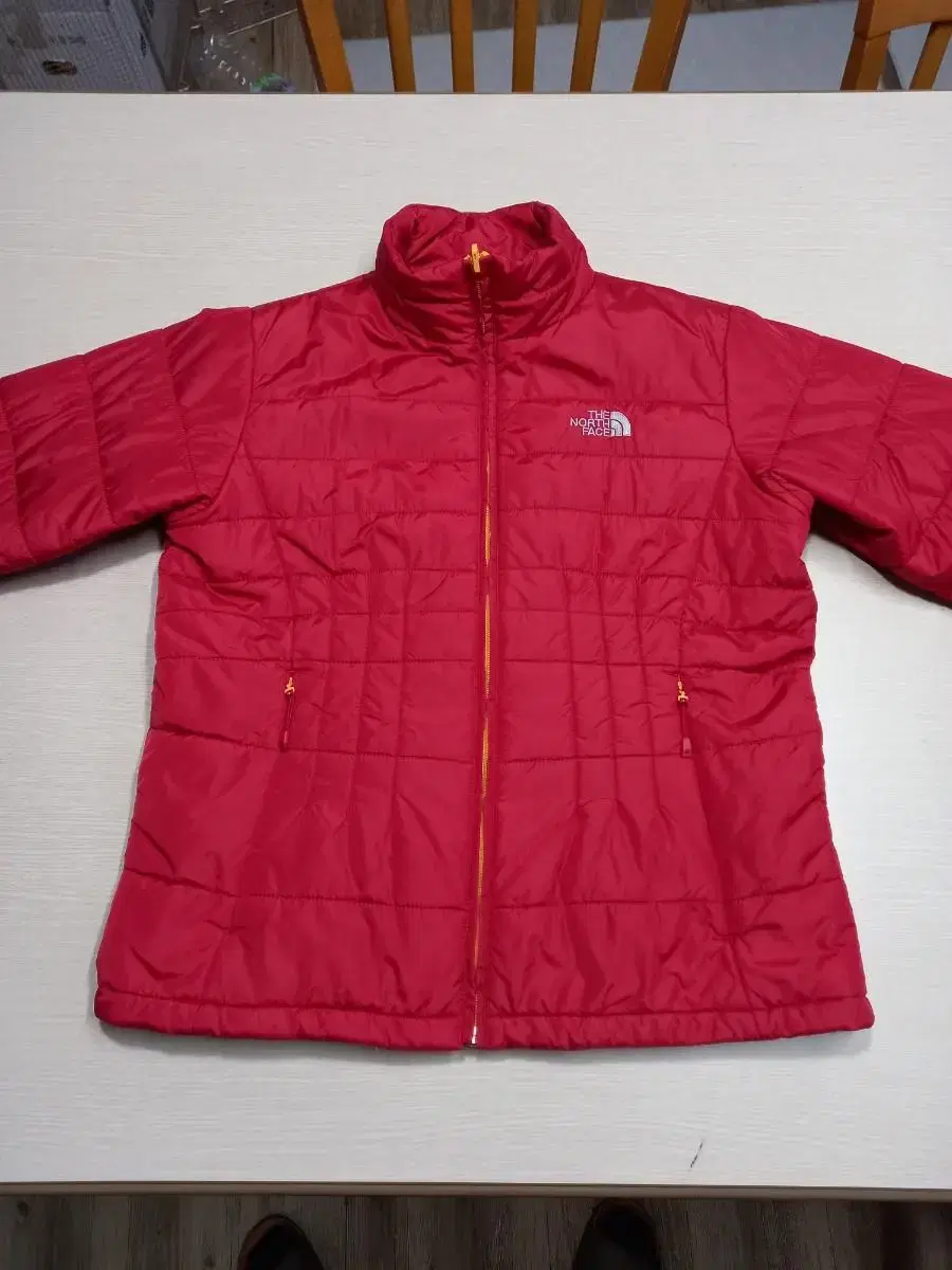 M95 NORTHFACE 여성용 폴리 숏패딩 레드 DM-453