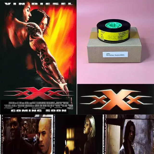 35mm 극장 예고영화필름 트리플 X   xXx, 2002