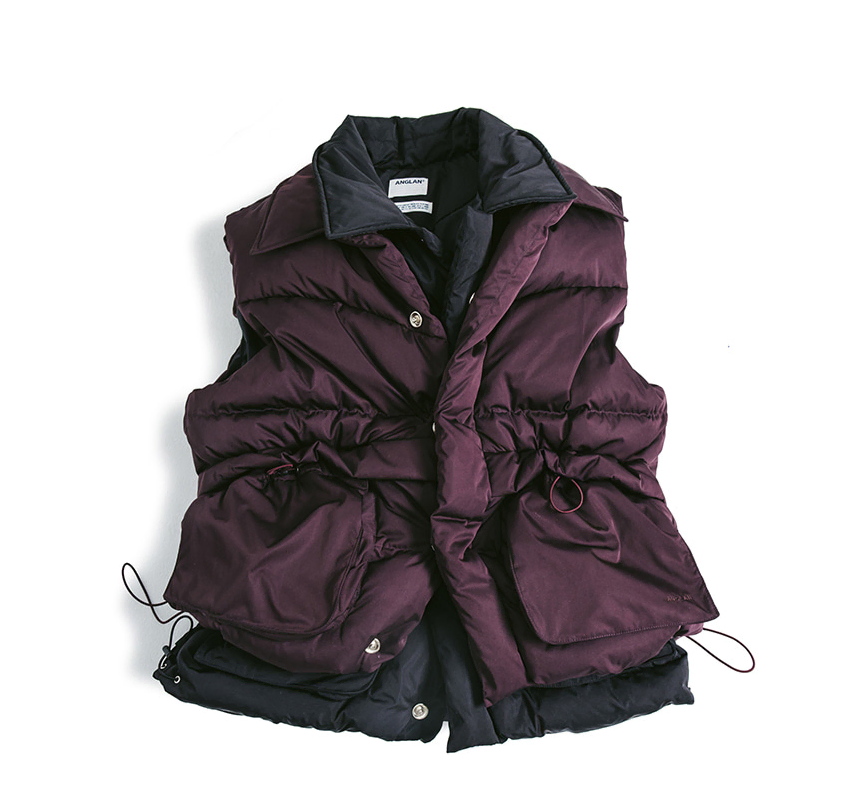 @새상품@상앵글런 패딩조끼 DuckDownCollarPaddedVest