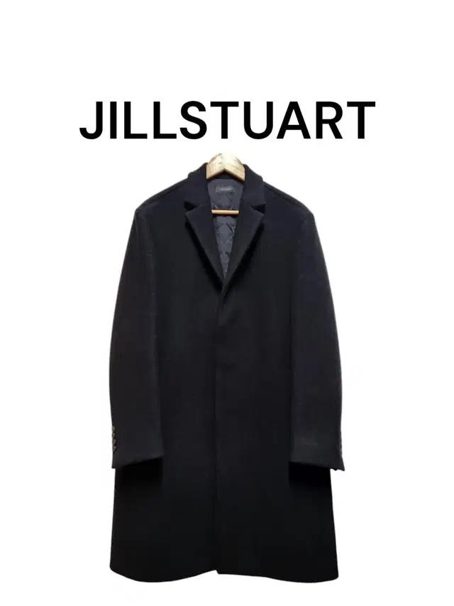 [M] JILLSTUART 질스튜어트 캐시미어 히든버튼 싱글코트