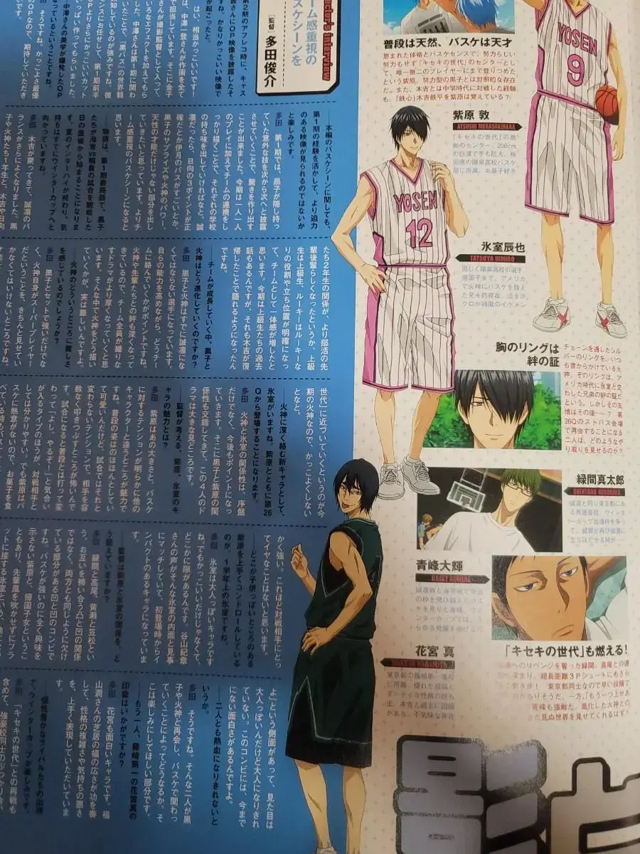 Kuroko's Basketball Voiceover Photo Shoot and Interview