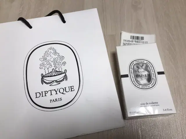 (새상품) Diptyque 딥티크 국문택 매장 파피에 빠삐에  100ml