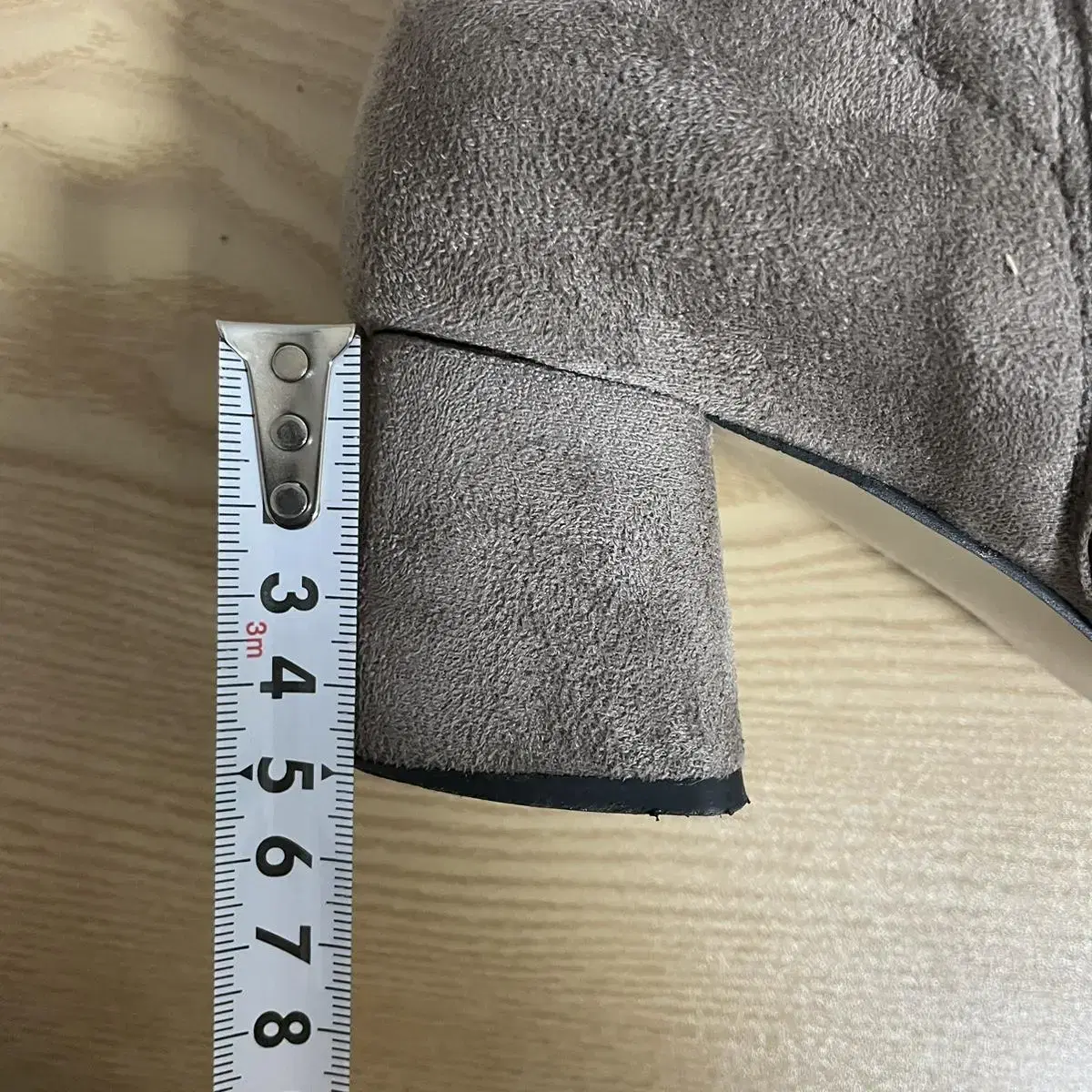 스웨이드부츠240 굽5cm