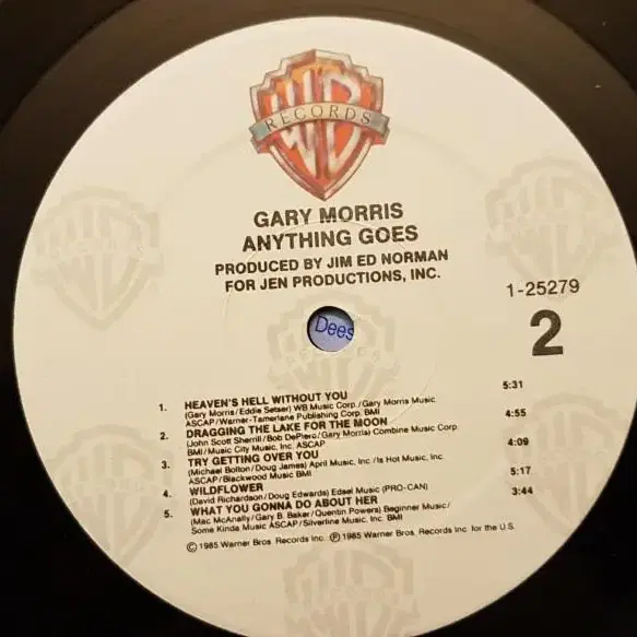 미국원반/Gary Morris LP