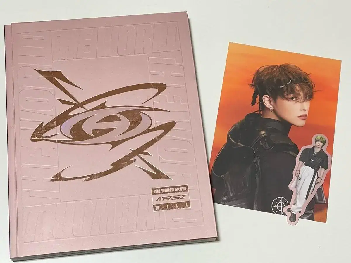 ATEZ Crazy Form A ver. unsealed album (photocard, postcard, sticker)