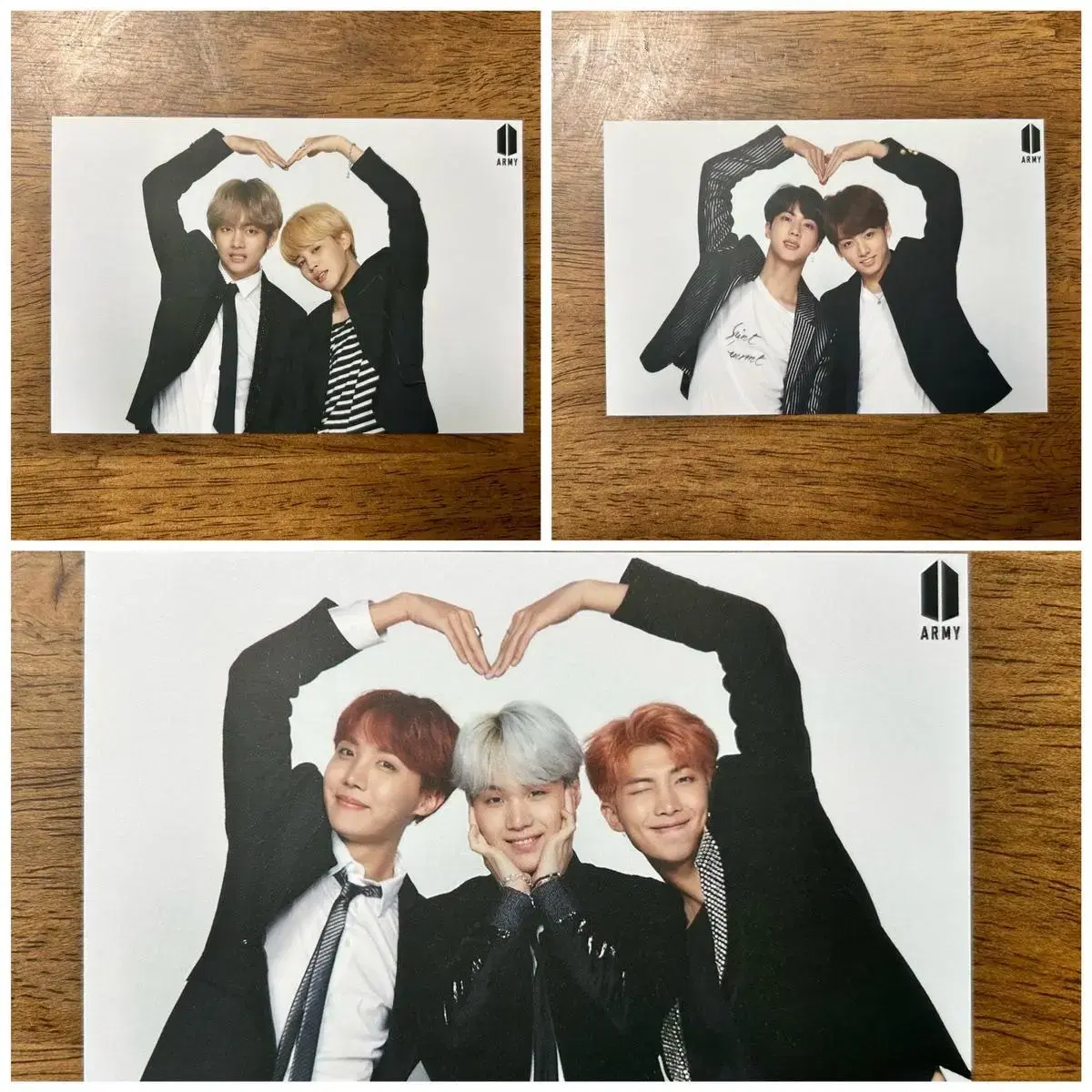 BTS Wings Finalcon Amiibooth photocard in bulk