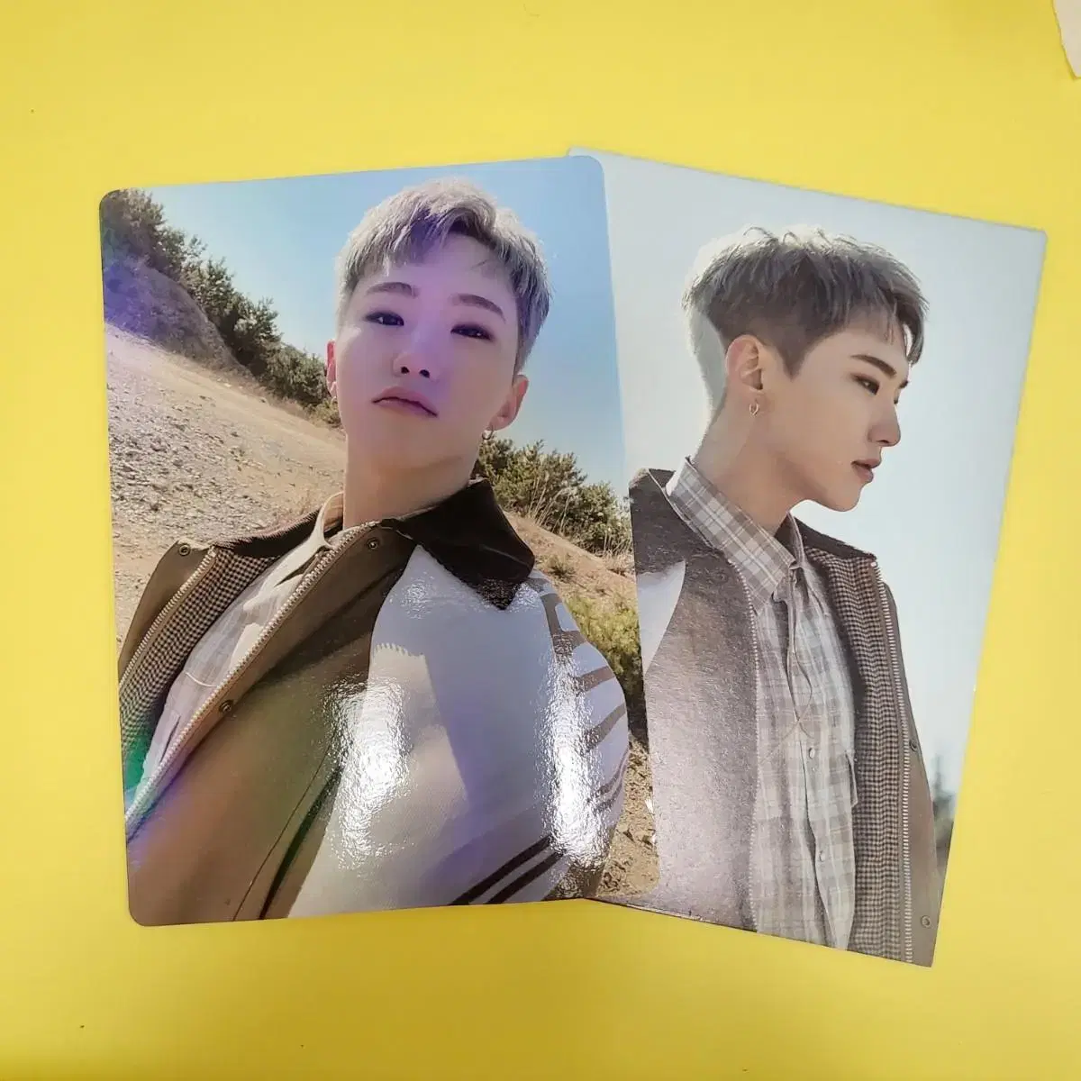 Seventeen hoshi Feathersun Weverse Pre-Order Benefit Framed Transfer