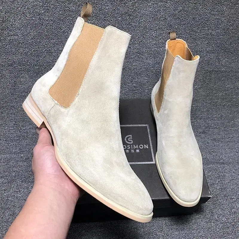 Suede Chelsea Boots