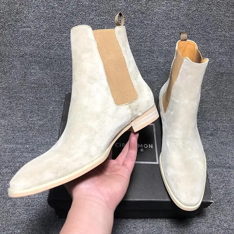 Suede Chelsea Boots