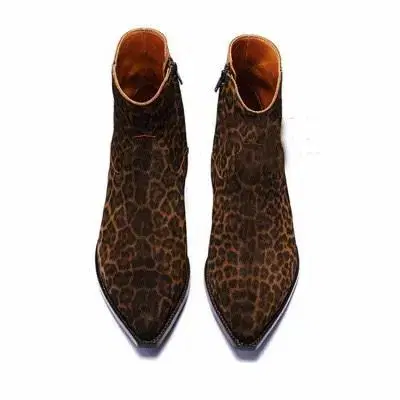 Men's Long Suede Boots