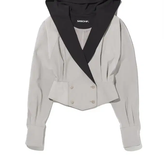 MSCHF CAPE HOODIE JACKET_LIGHT GREY/DARK